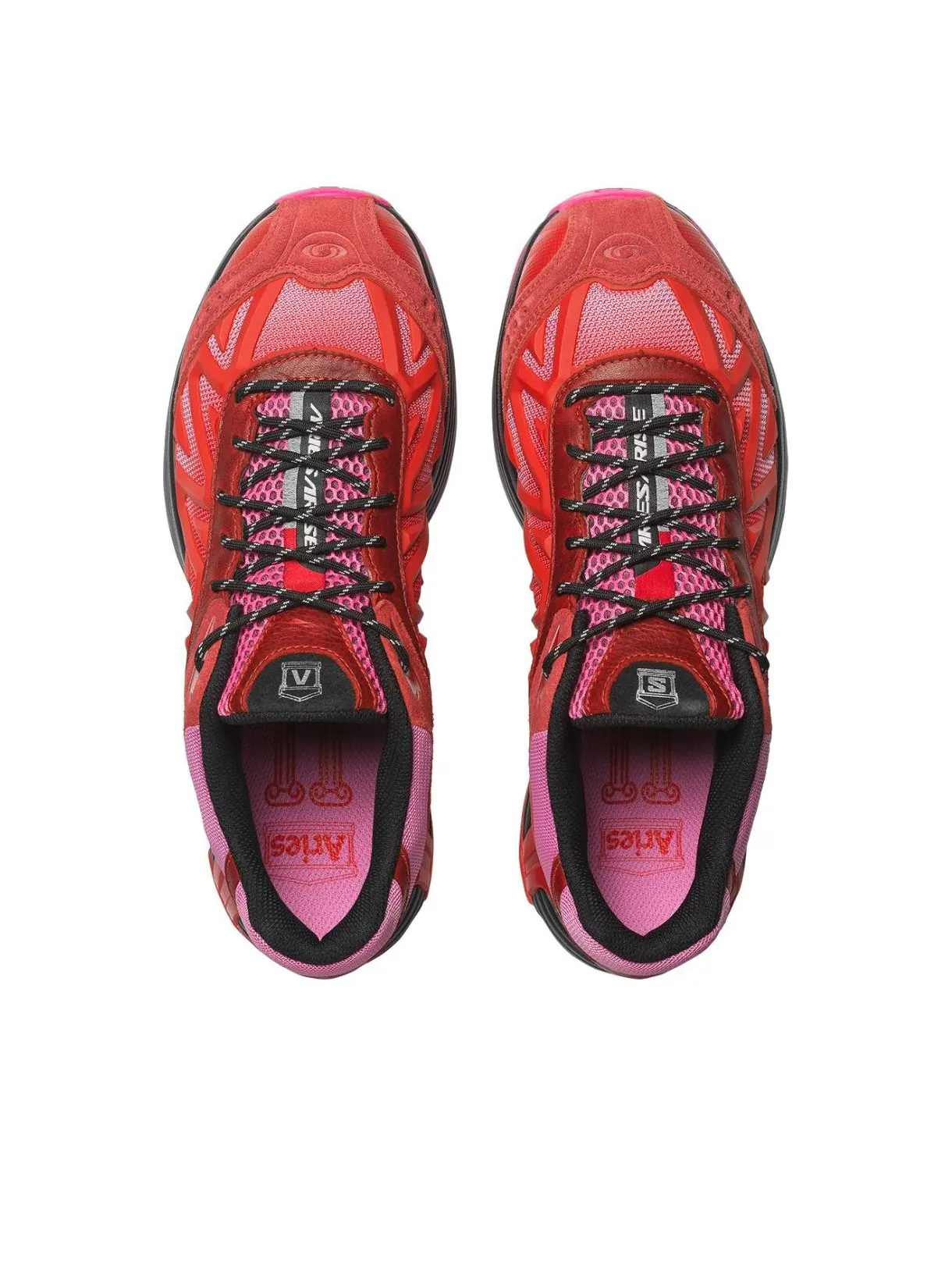 Salomon x Aries XT-Whisper 'Pink Red' — изображение 4 из 6, розовый/красный