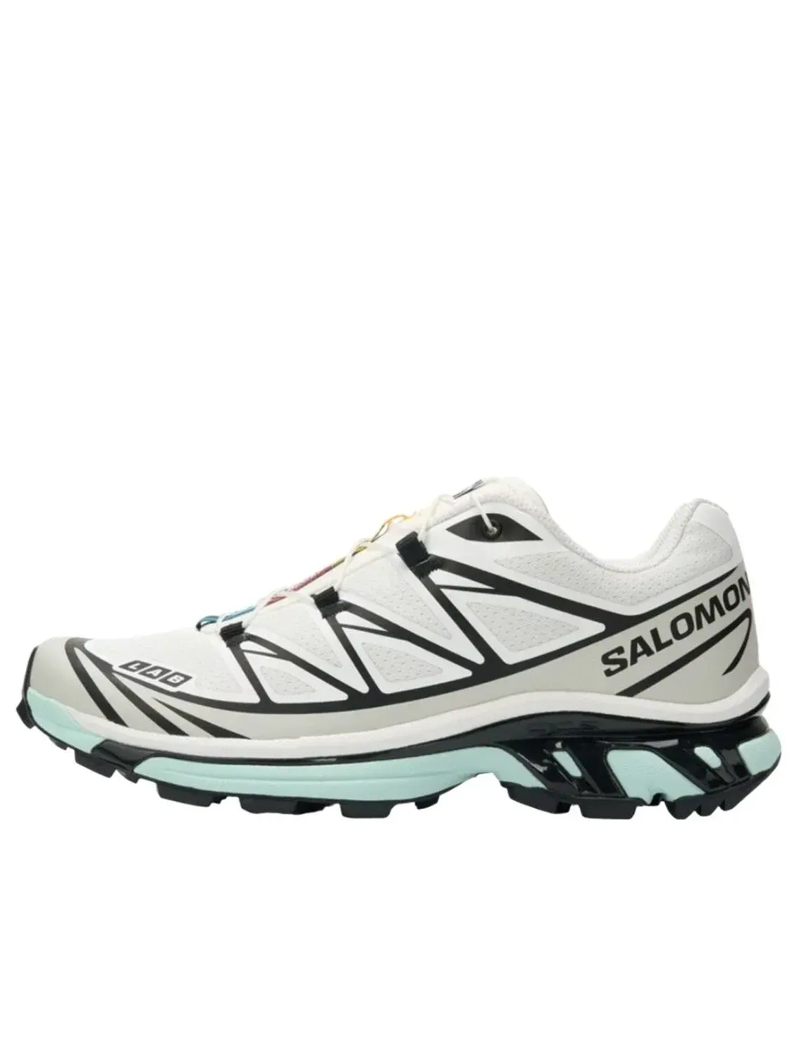 Кроссовки SALOMON XT-6 Recut 'White Black Ice Blue' 492578 — изображение 1 из 5, белый