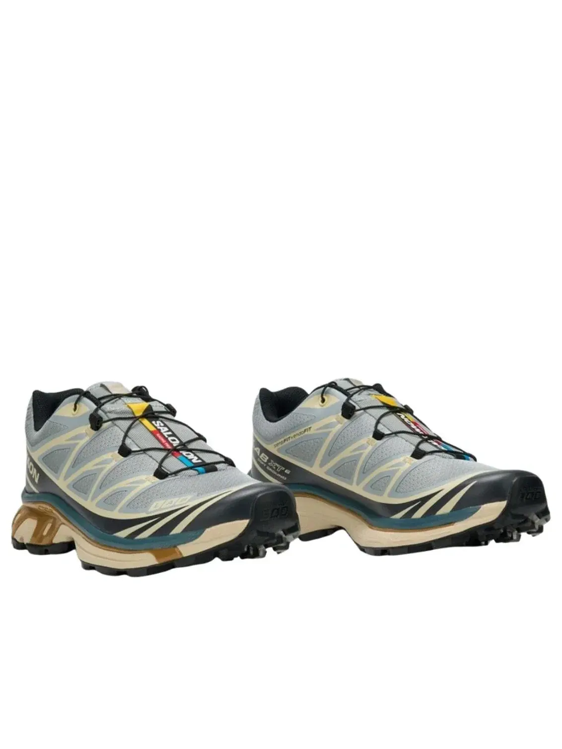 Кроссовки SALOMON XT-6 Recut 'Grey Brown' 492581 — изображение 2 из 5, серый