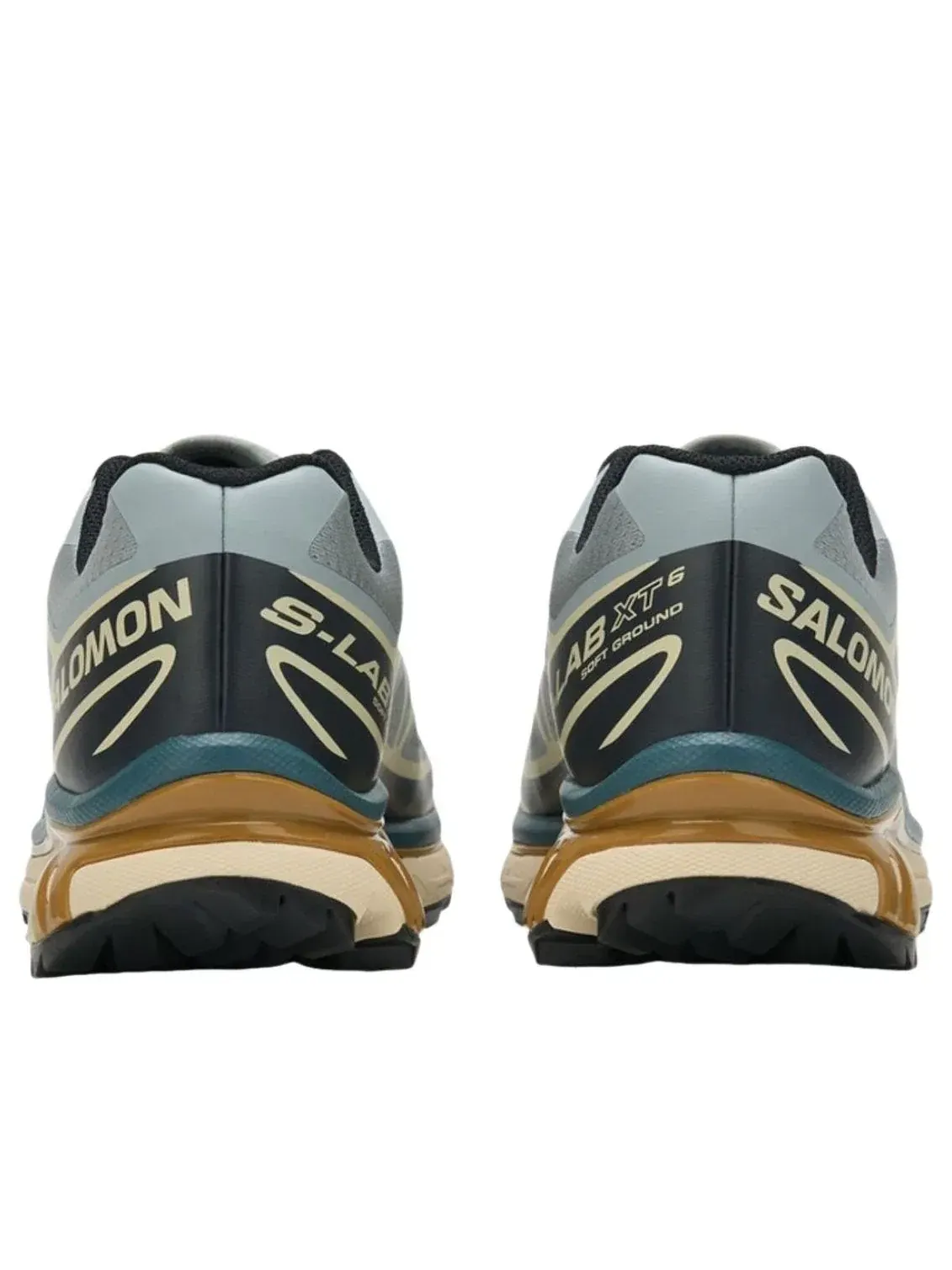 Кроссовки SALOMON XT-6 Recut 'Grey Brown' 492581 — изображение 3 из 5, серый