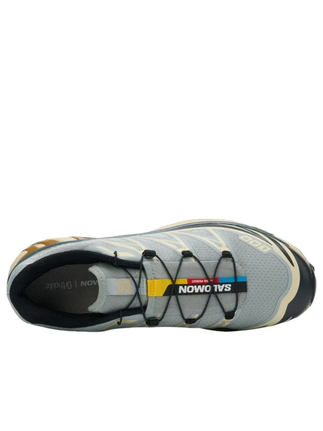 Кроссовки SALOMON XT-6 Recut 'Grey Brown' 492581 — изображение 4 из 5, серый