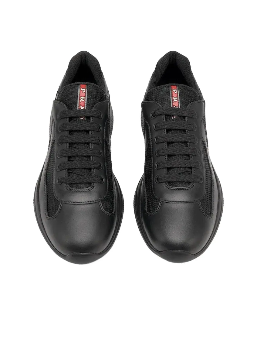 Кроссовки PRADA SS26 Кубок Америки, цвет «черный», 4E3400-6GW-F0002 — изображение 2 из 6