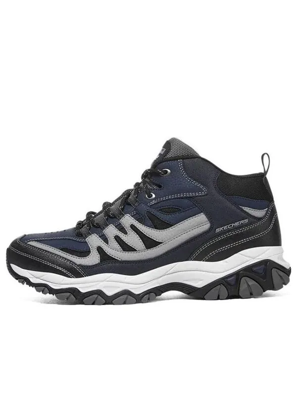 Кроссовки after burn memory 'navy grey' Skechers — изображение 1 из 4, темно-синий синий/серый