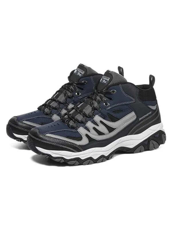 Кроссовки after burn memory 'navy grey' Skechers — изображение 3 из 4, темно-синий синий/серый
