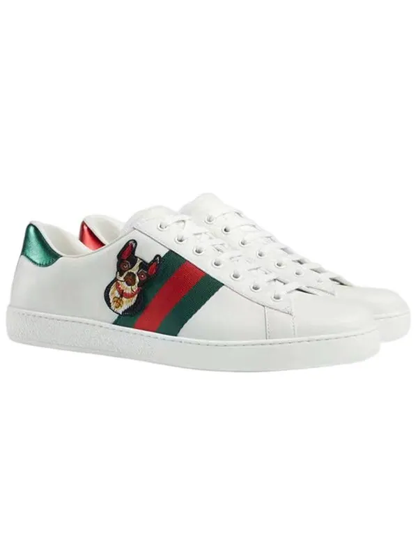 Кроссовки ace 'year of the dog' Gucci — изображение 2 из 3, белый
