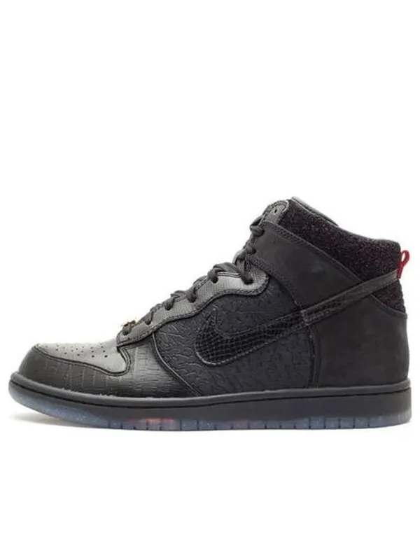 Кроссовки dunk high premium qs Nike — изображение 1 из 4, черный/черный