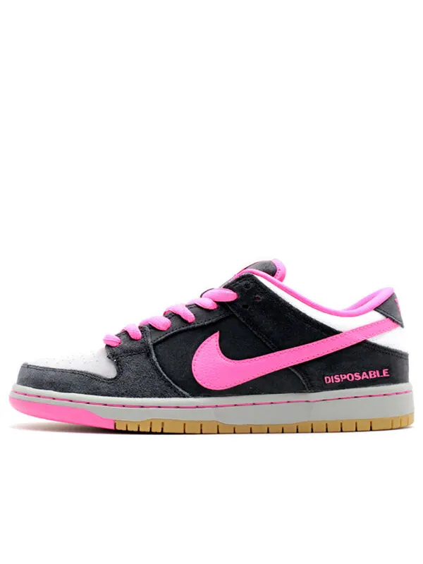 Кроссовки sb dunk low premium qs Nike — изображение 1 из 4, черный/розовый