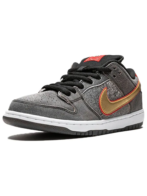 Кроссовки sb dunk low premium qs Nike — изображение 2 из 4, серый/черный