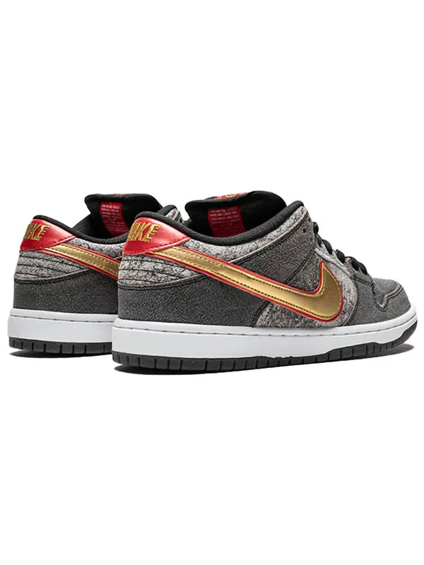 Кроссовки sb dunk low premium qs Nike — изображение 4 из 4, серый/черный