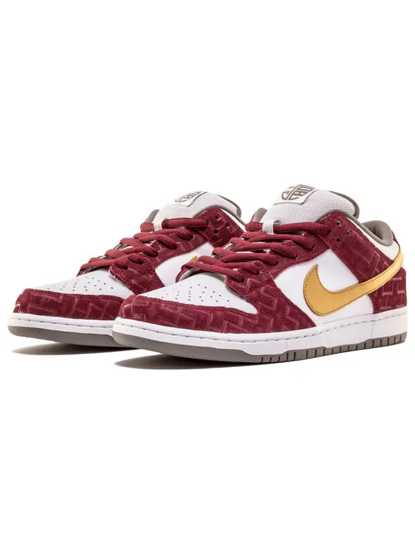 Кроссовки sb dunk low premium qs Nike — изображение 3 из 4, белый