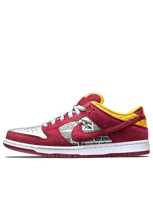 Кроссовки sb dunk low premium qs Nike — изображение 1 из 4, красный