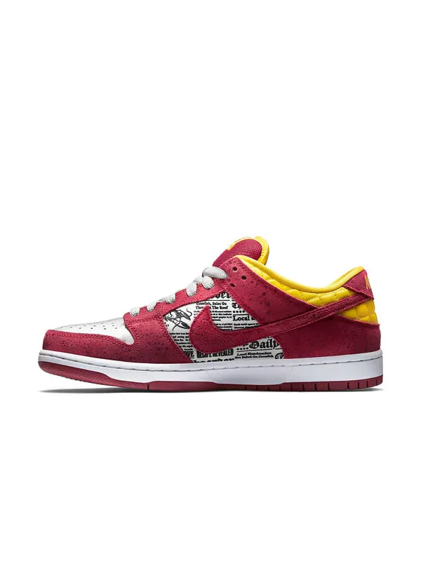 Кроссовки sb dunk low premium qs Nike — изображение 2 из 4, красный