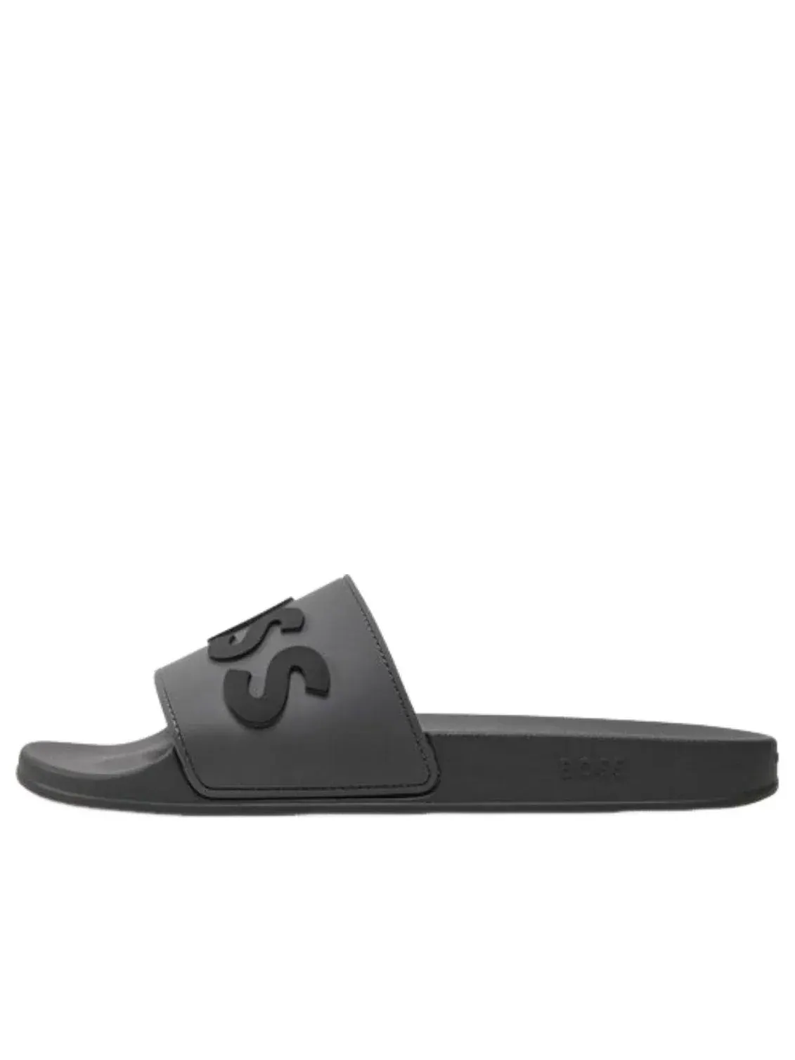 Шлепанцы Hugo Boss Raised Italian Made — изображение 1 из 4, серый