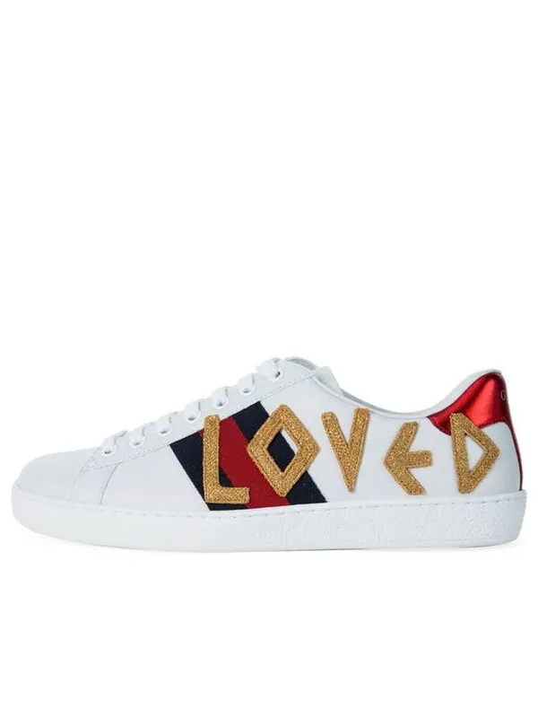 Кроссовки ace low 'loved' Gucci — изображение 1 из 4