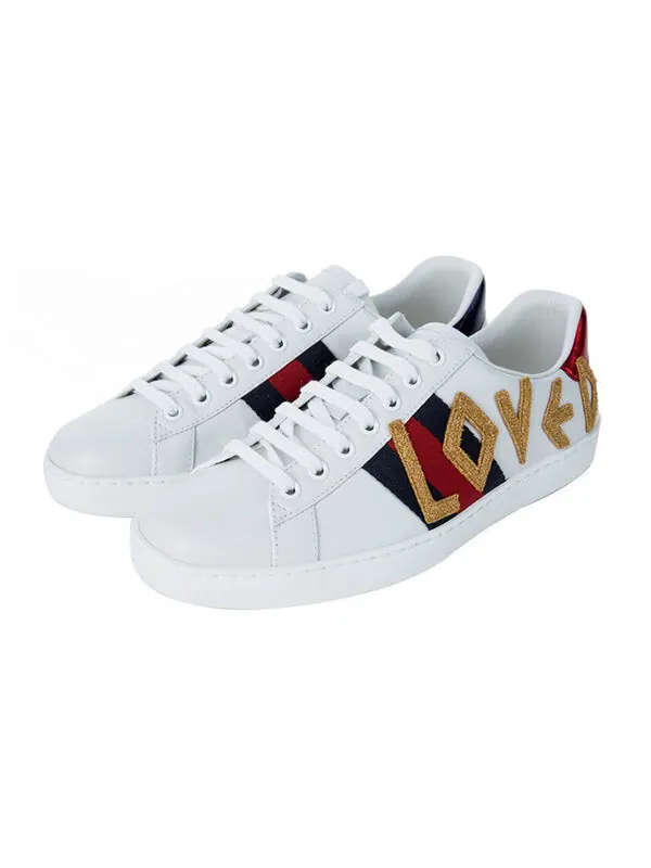 Кроссовки ace low 'loved' Gucci — изображение 2 из 4