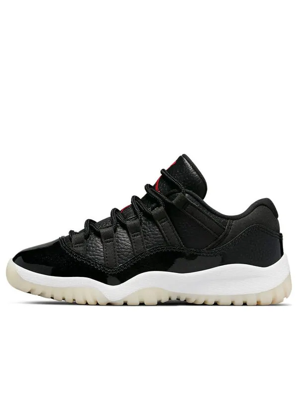 Кроссовки 11 ретро низкие Air Jordan — изображение 1 из 4, черный/белый//красный