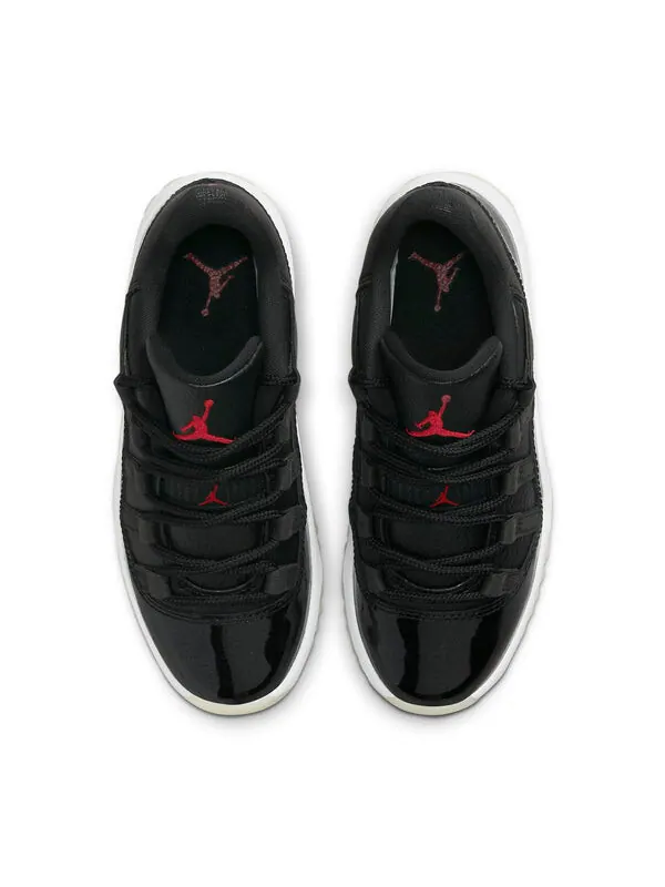 Кроссовки 11 ретро низкие Air Jordan — изображение 4 из 4, черный/белый//красный