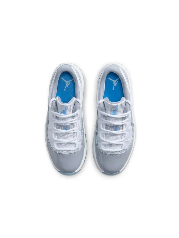 Кроссовки 11 ретро низкие Air Jordan — изображение 3 из 4, белый/серый