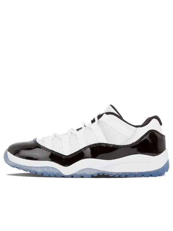 Кроссовки 11 ретро низкие Air Jordan — изображение 1 из 4, белый/черный-темный