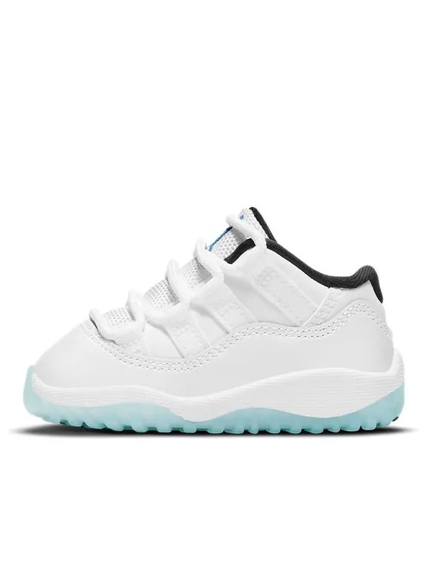 Кроссовки 11 ретро низкие Air Jordan — изображение 1 из 4, белый/синий