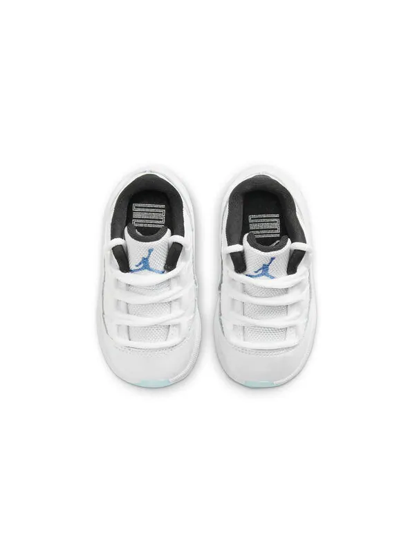 Кроссовки 11 ретро низкие Air Jordan — изображение 4 из 4, белый/синий