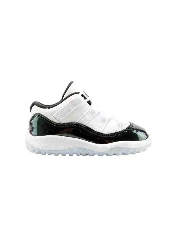 Кроссовки 11 ретро низкие Air Jordan — изображение 2 из 4, белый/черный