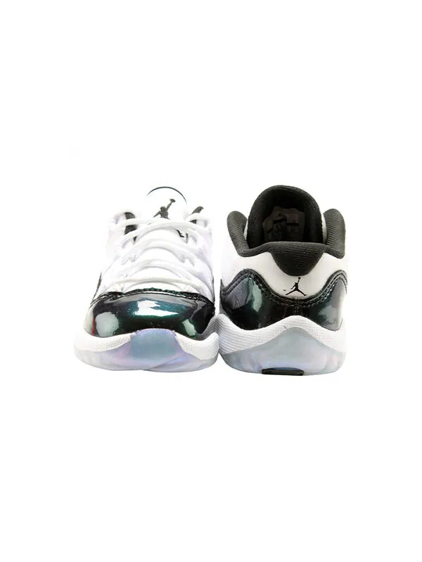 Кроссовки 11 ретро низкие Air Jordan — изображение 4 из 4, белый/черный