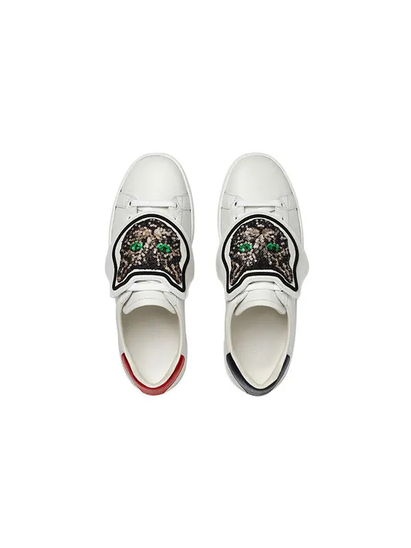 Кроссовки ace 'cat' Gucci — изображение 3 из 4, белый/мульти