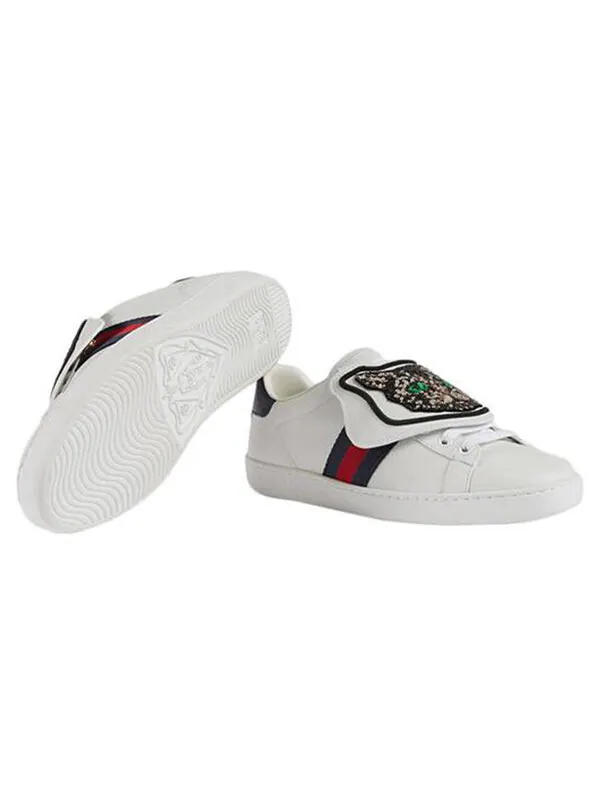 Кроссовки ace 'cat' Gucci — изображение 4 из 4, белый/мульти