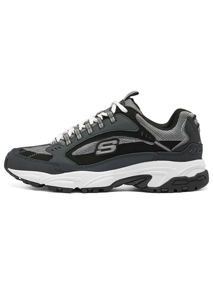 Кроссовки Stamina Chunky для мужчин с низким верхом, темно-синие/черные Skechers — изображение 1 из 5