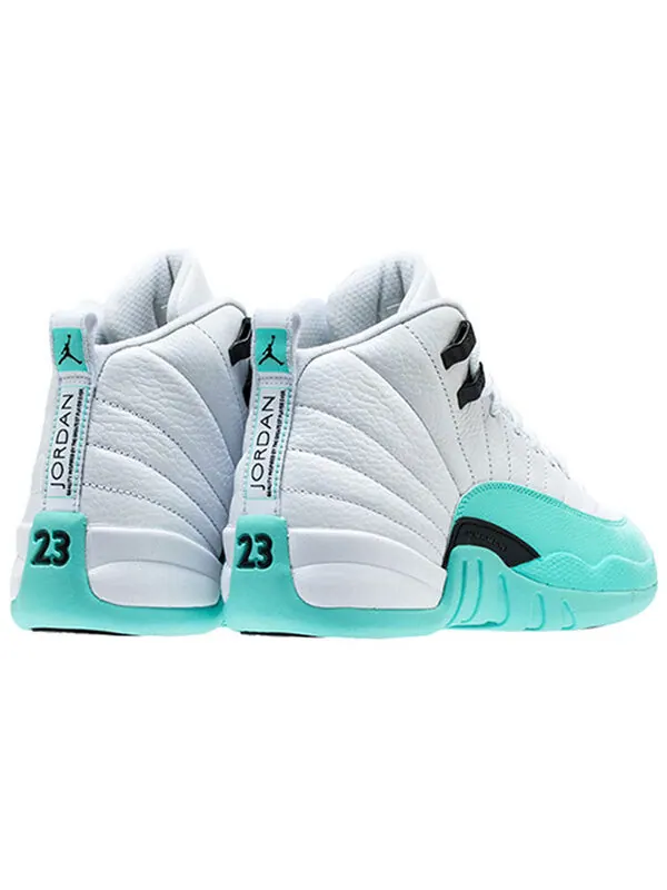 Кроссовки 12 Air Jordan — изображение 4 из 4, белый/голубой