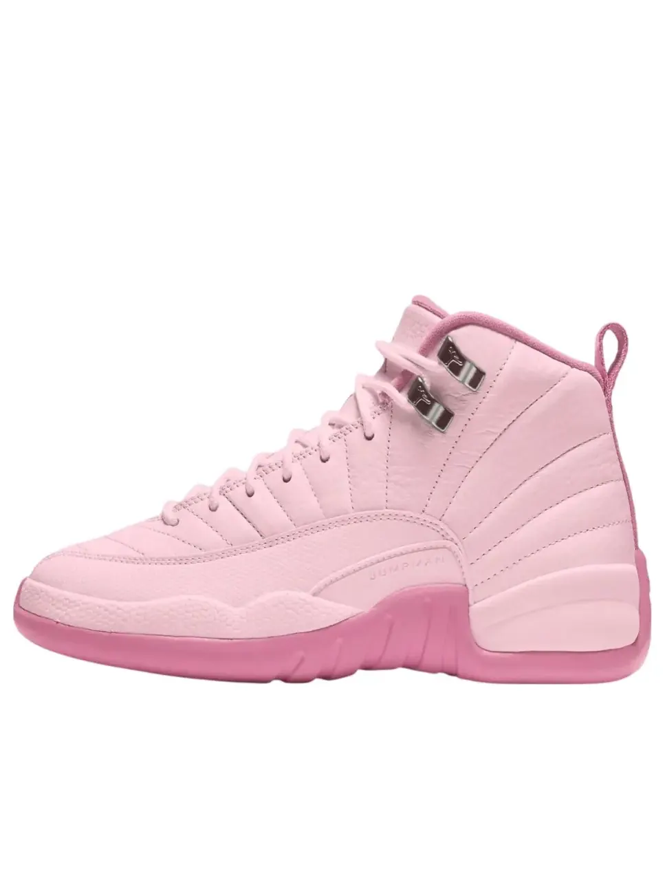 Кроссовки (GS) Air Jordan 12 'Pearl Pink' — изображение 1 из 4, розовый