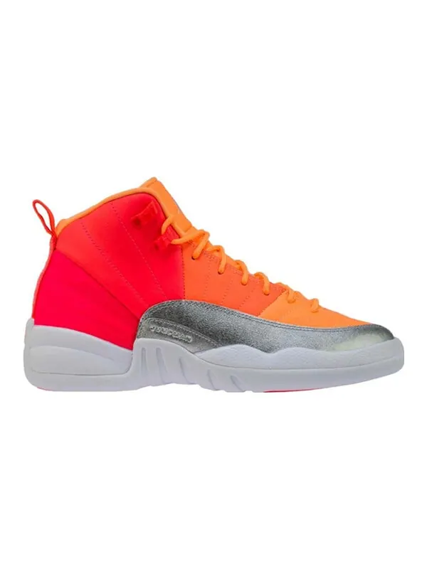 Кроссовки 12 ретро Air Jordan — изображение 2 из 4, розовый//яркий/белый