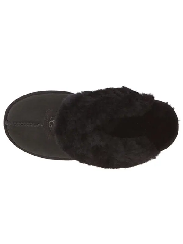 Сандалии кокетливые тапочки одна педаль тапочки Ugg — изображение 3 из 4, черный