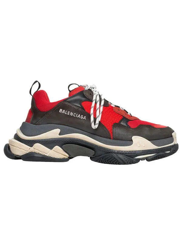 Кроссовки triple s sneaker 'bred' Balenciaga — изображение 2 из 4, красный/серый