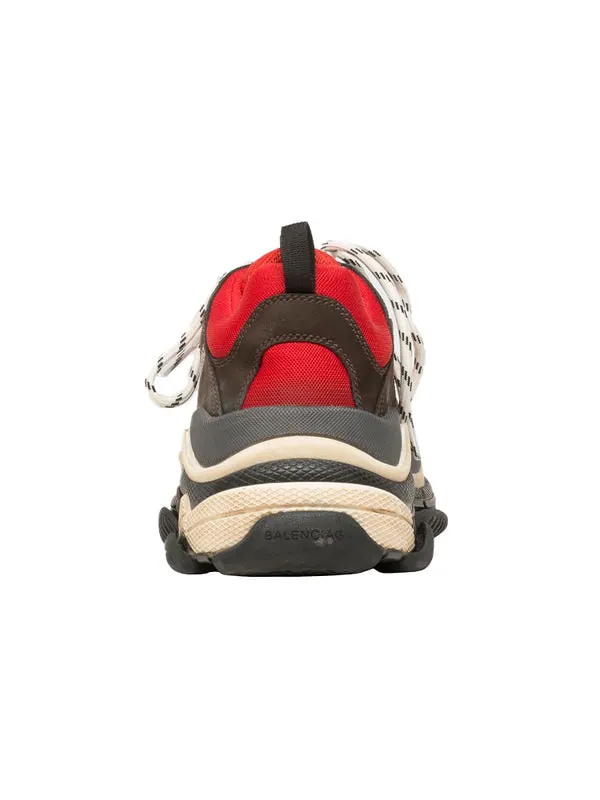 Кроссовки triple s sneaker 'bred' Balenciaga — изображение 4 из 4, красный/серый