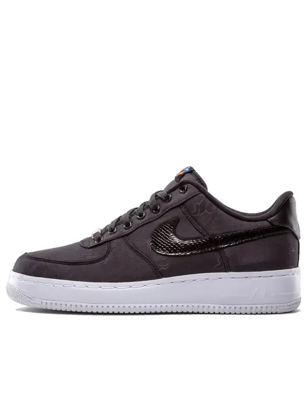 Кроссовки air force 1 low supreme Nike — изображение 1 из 4, черный/черный