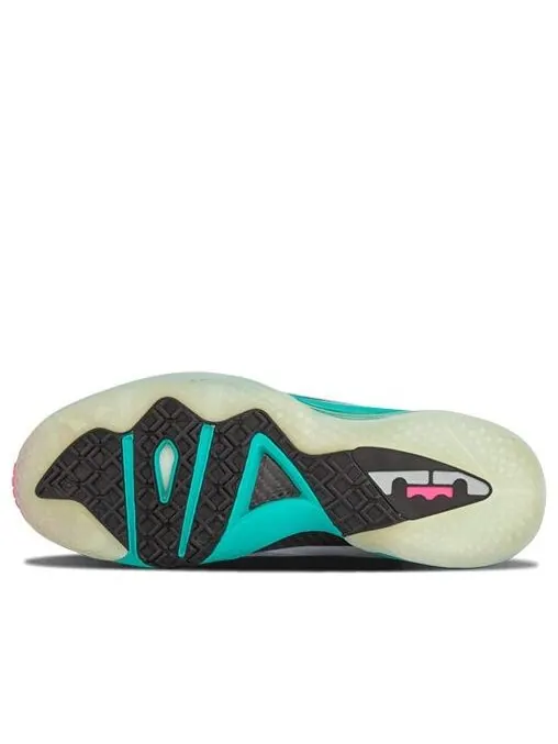 Кроссовки lebron 9 p.s. elite 'south beach' Nike — изображение 4 из 4, серый//зеленый