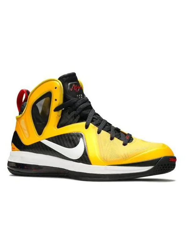 Кроссовки lebron 9 p.s. elite 'taxi' Nike — изображение 3 из 4, черный-белый