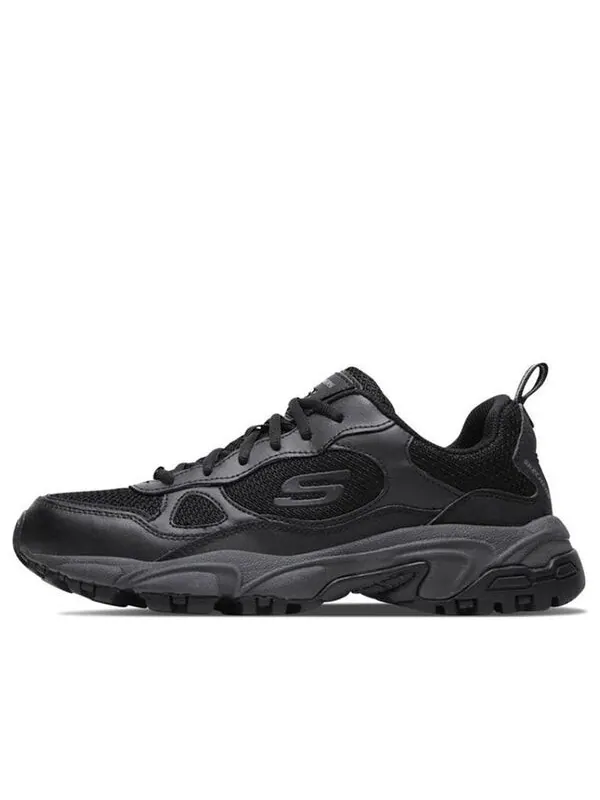 Кроссовки stamina running shoes 'all black' Skechers — изображение 1 из 4, черный