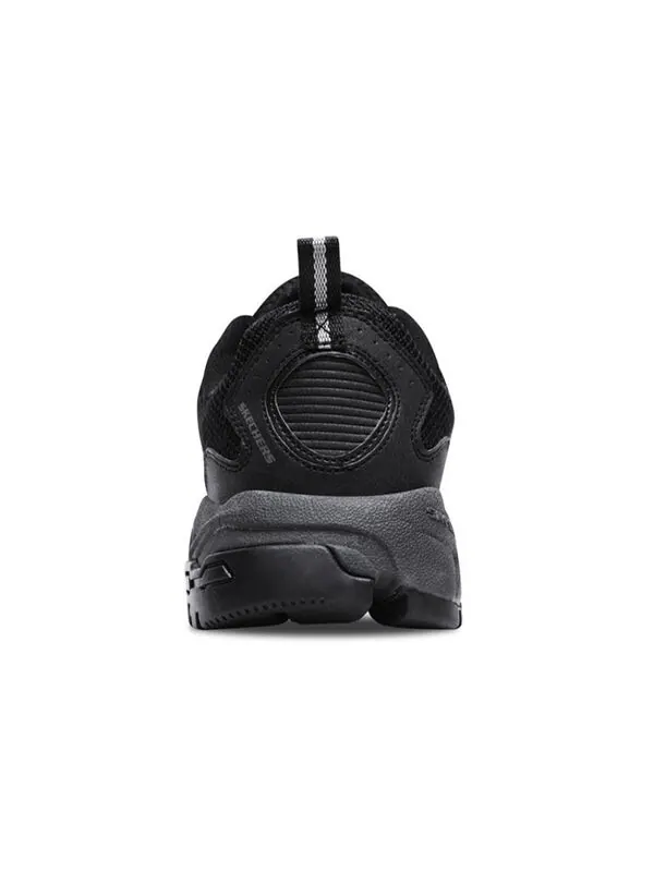 Кроссовки stamina running shoes 'all black' Skechers — изображение 3 из 4, черный