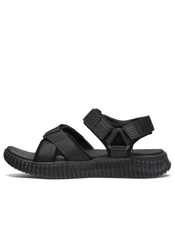 Сандалии elite flex velcro sports black sandals Skechers — изображение 1 из 4, черный