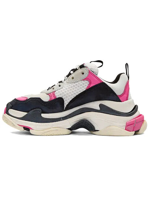 Кроссовки triple s trainer 'pink' Balenciaga — изображение 3 из 4, черный/белый/розовый