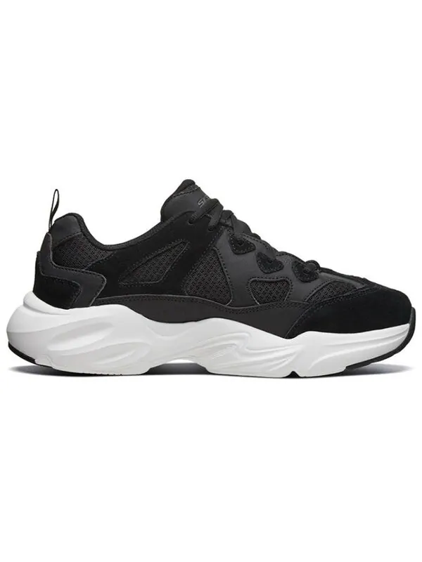 Кроссовки stamina airy 'black and white' Skechers — изображение 2 из 4, черный белый