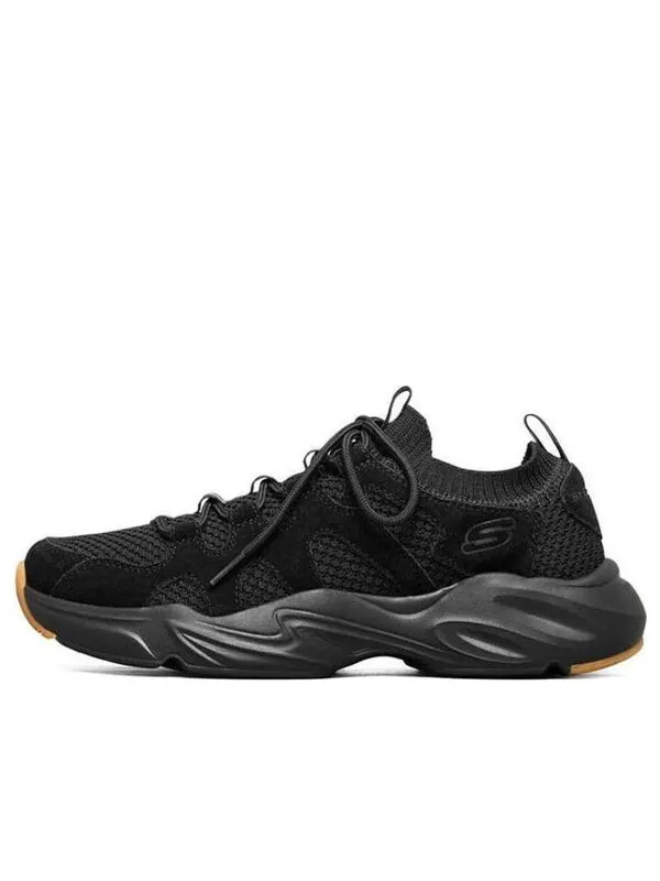 Кроссовки stamina airy sports shoes black/brown Skechers — изображение 1 из 4, черный/коричневый