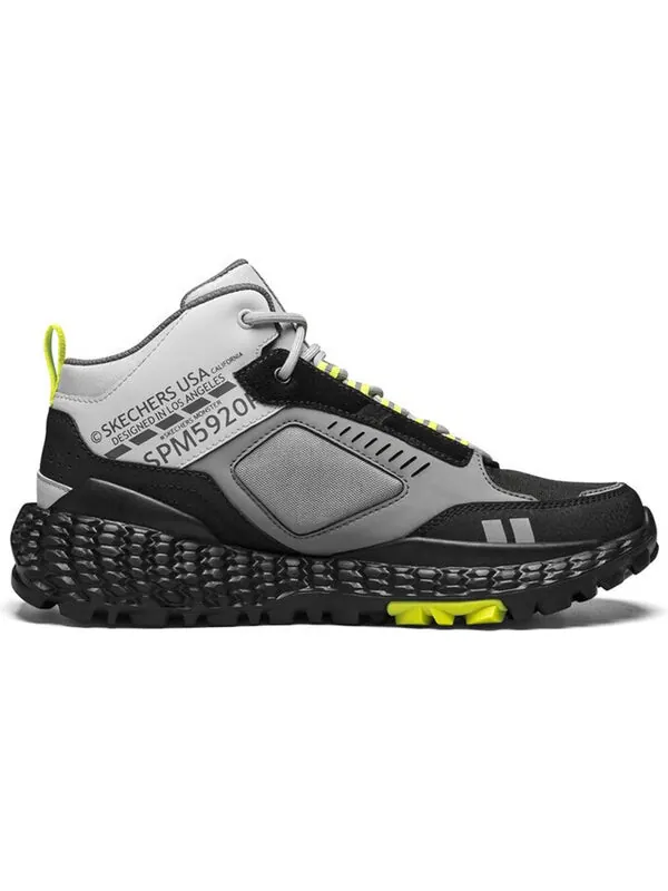 Кроссовки monster high 'grey black' Skechers — изображение 3 из 4, серый/черный/желтый