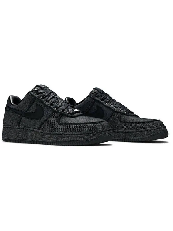 Кроссовки air force 1 low premium '08 qs 'pearl collection' Nike — изображение 3 из 4, черный/черный