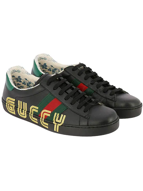 Кроссовки new ace Gucci — изображение 4 из 4, черный