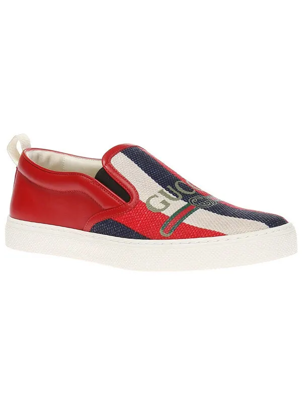 Кроссовки cruise slip-on 'stripes' Gucci — изображение 2 из 4