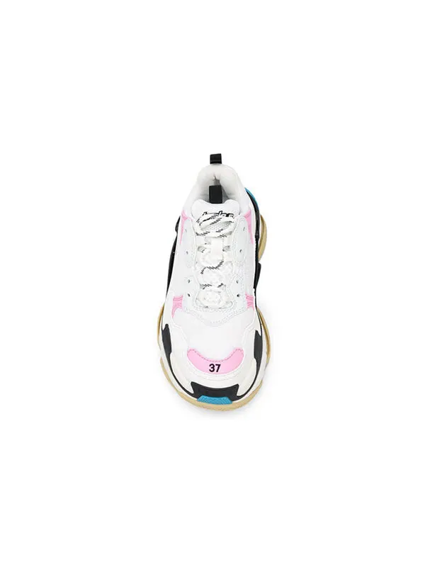 Кроссовки triple s trainer 'white pink' Balenciaga — изображение 4 из 4, белый